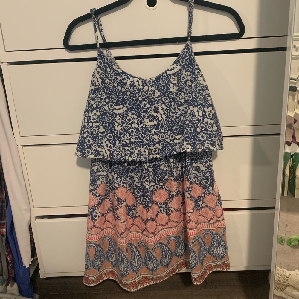 Abercrombie flowy floral dress size XS